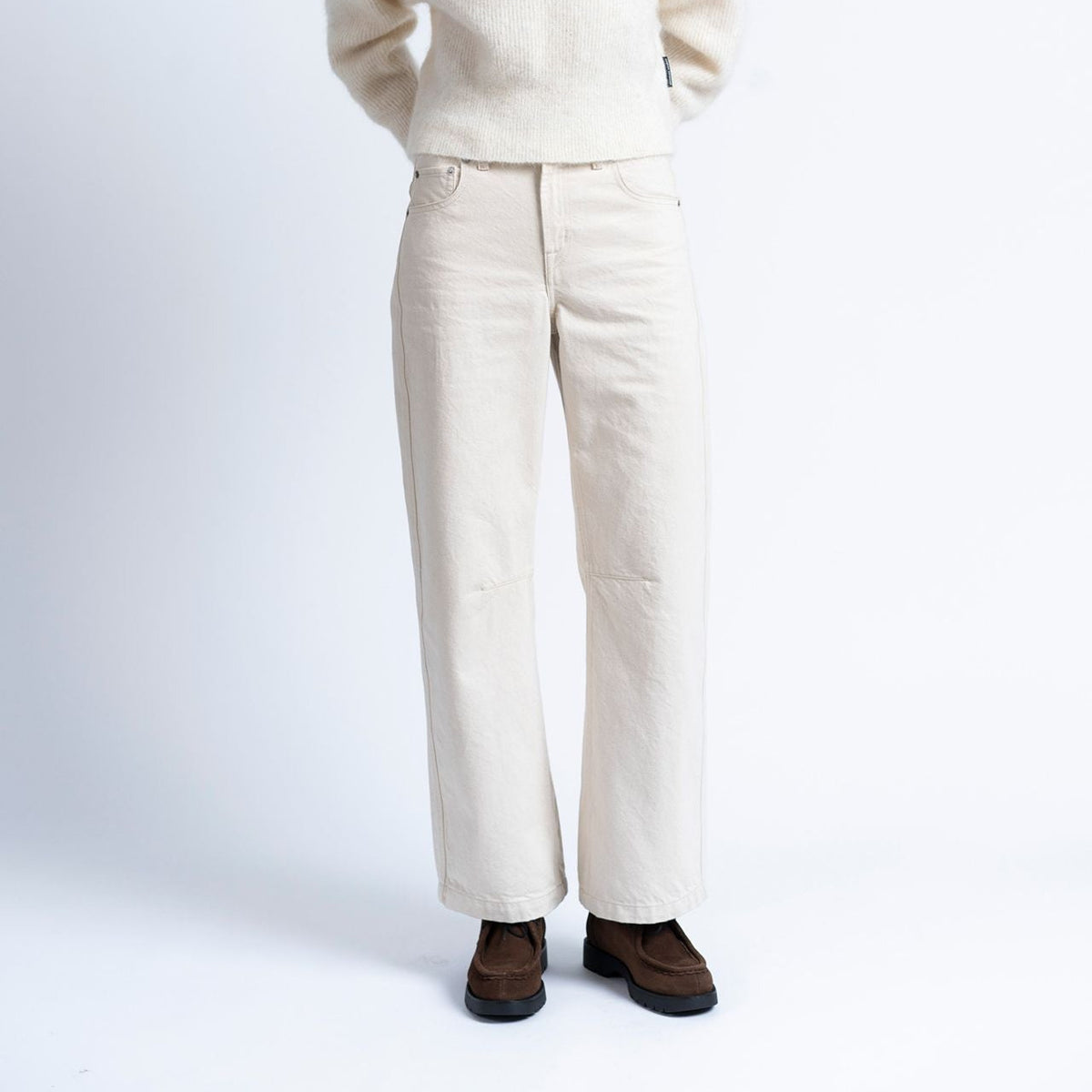 Uka Trousers - Ecru