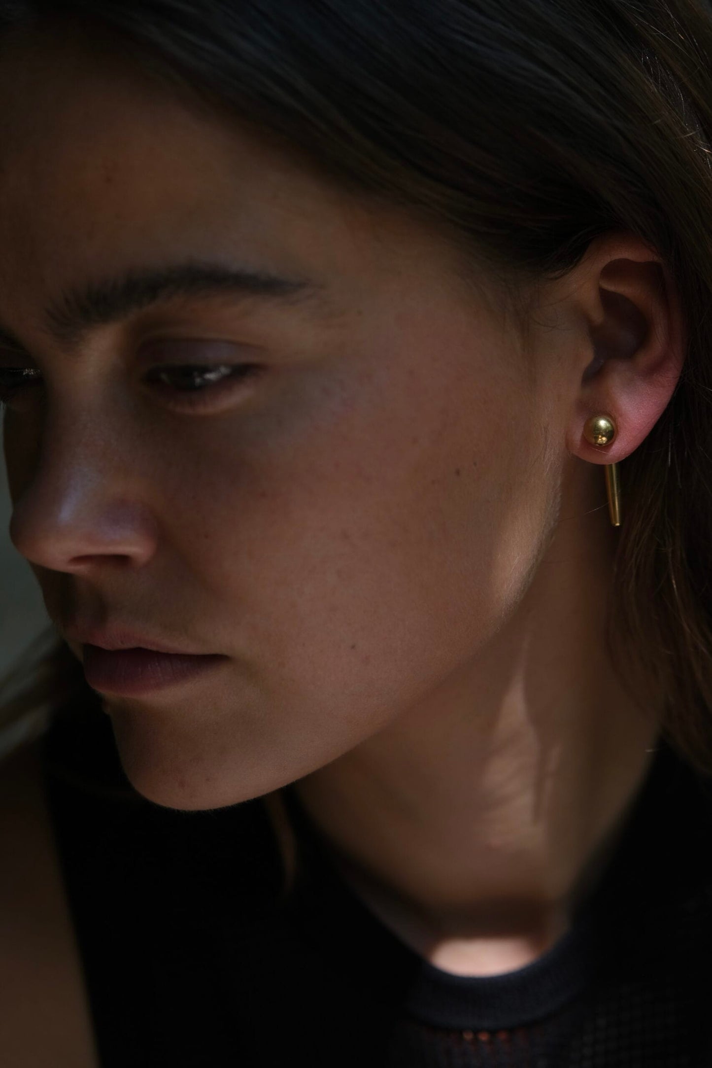 Bandhu Conflicting Earrings - Gold