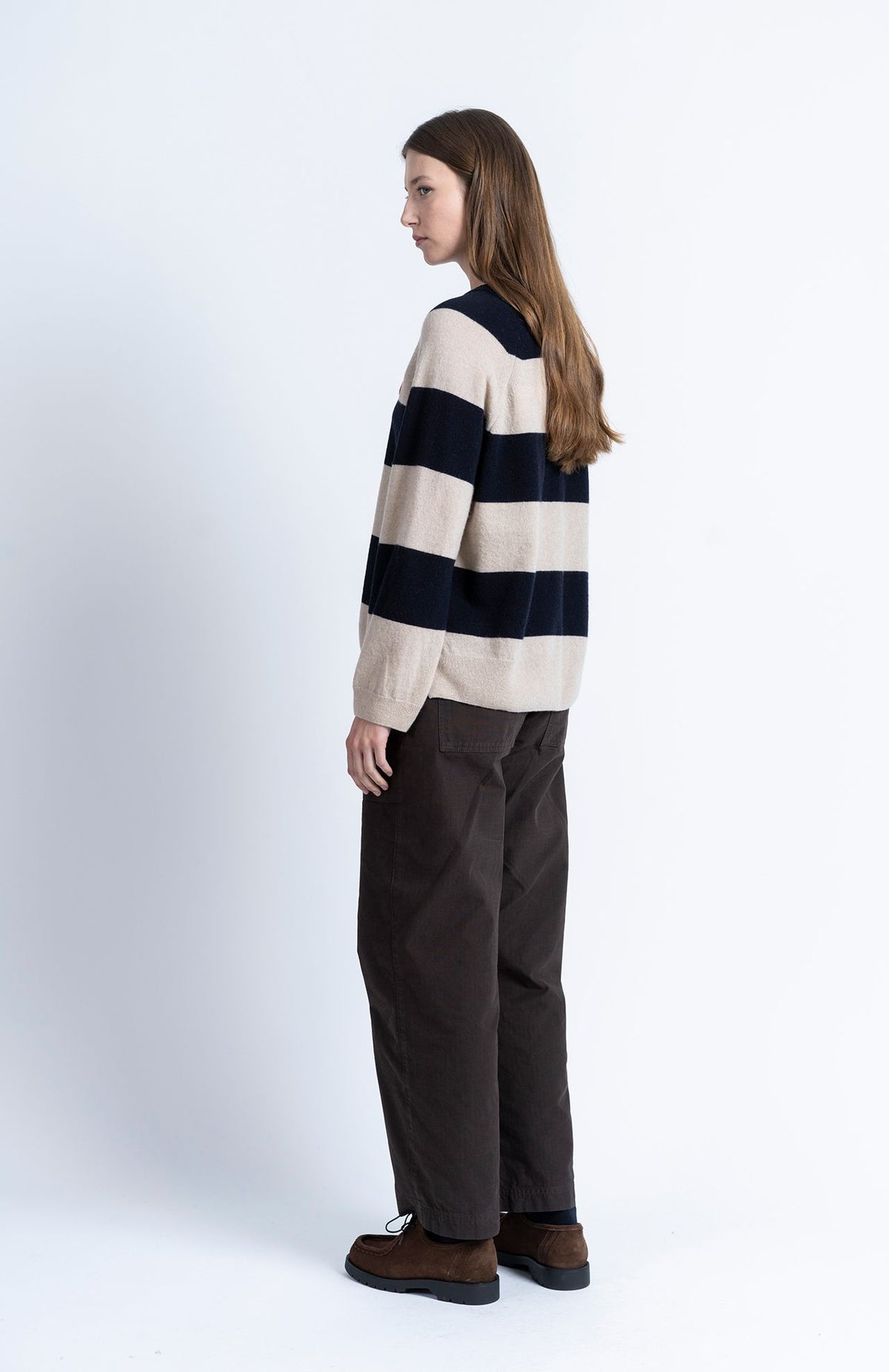 Kadalau Dot Sweater - Navy