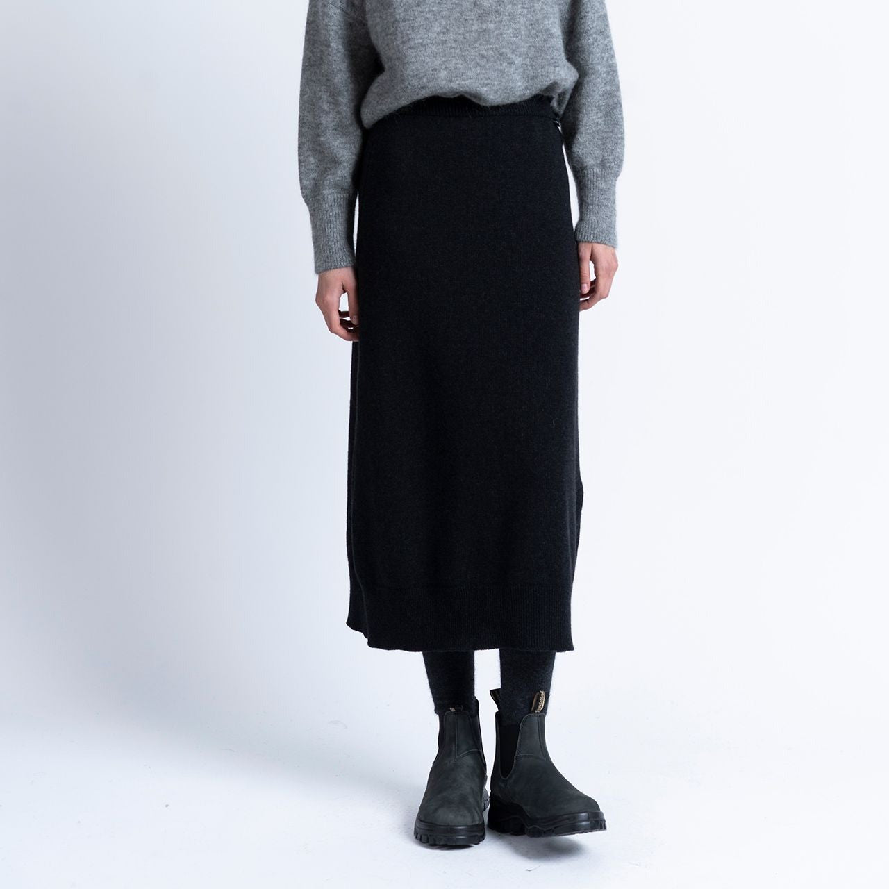 Kota Skirt - Dark Heather Grey