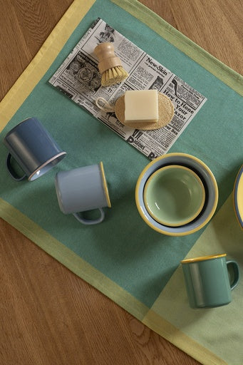 Tea Towel Bicolor - Green