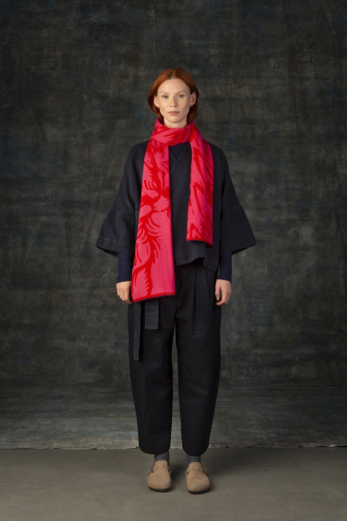 Cerura Maxi Scarf - Azalea