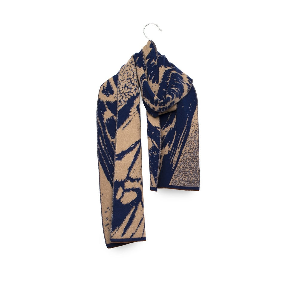 Aurata Midi Scarf - Indigo