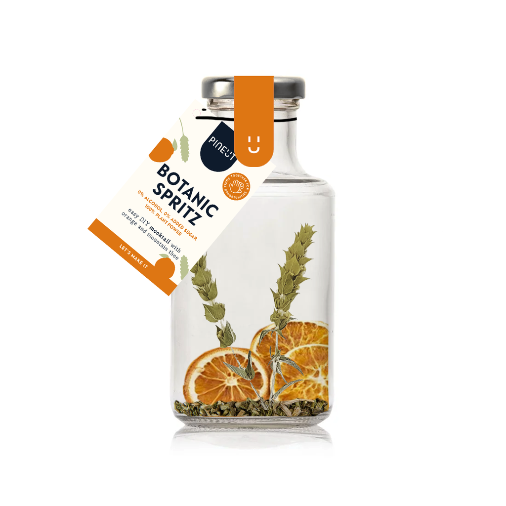 Botanic Spritz Mocktail Bottle - Orange Yarrah Elderflower