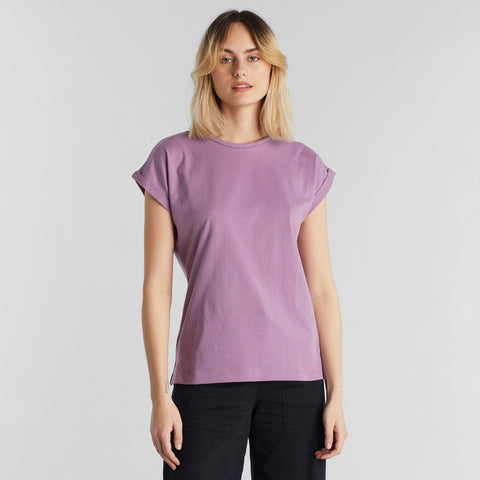 T-shirt Visby Base - Dusty Purple