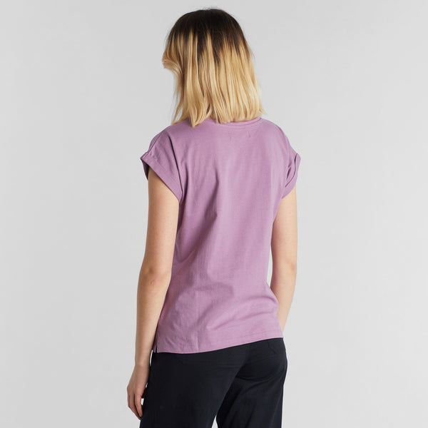 T-shirt Visby Base - Dusty Purple
