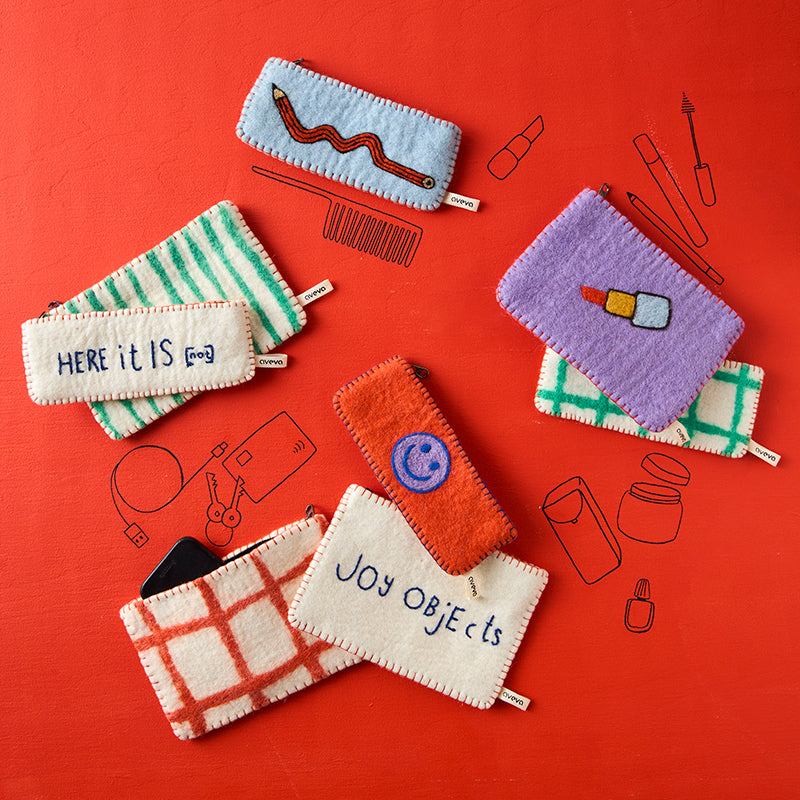 Pencil Case / Pouch M - Lipstick