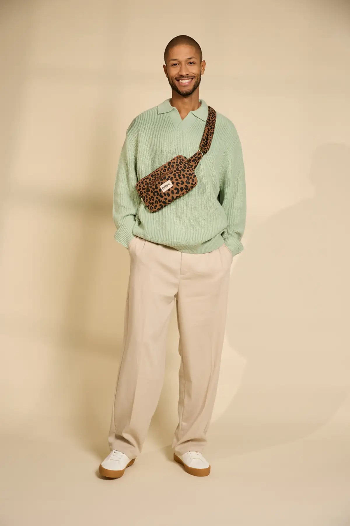 Hindbag Harry Banana Bag - Leopard Cinnamon