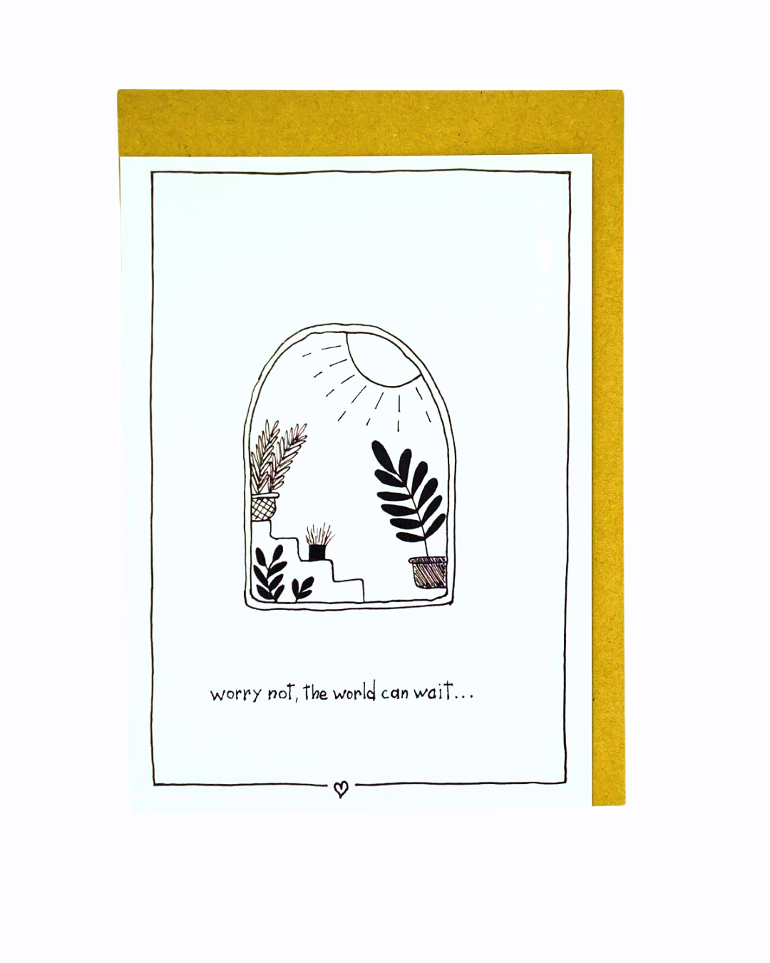 Emma Nieke Greeting Card - Worry Not