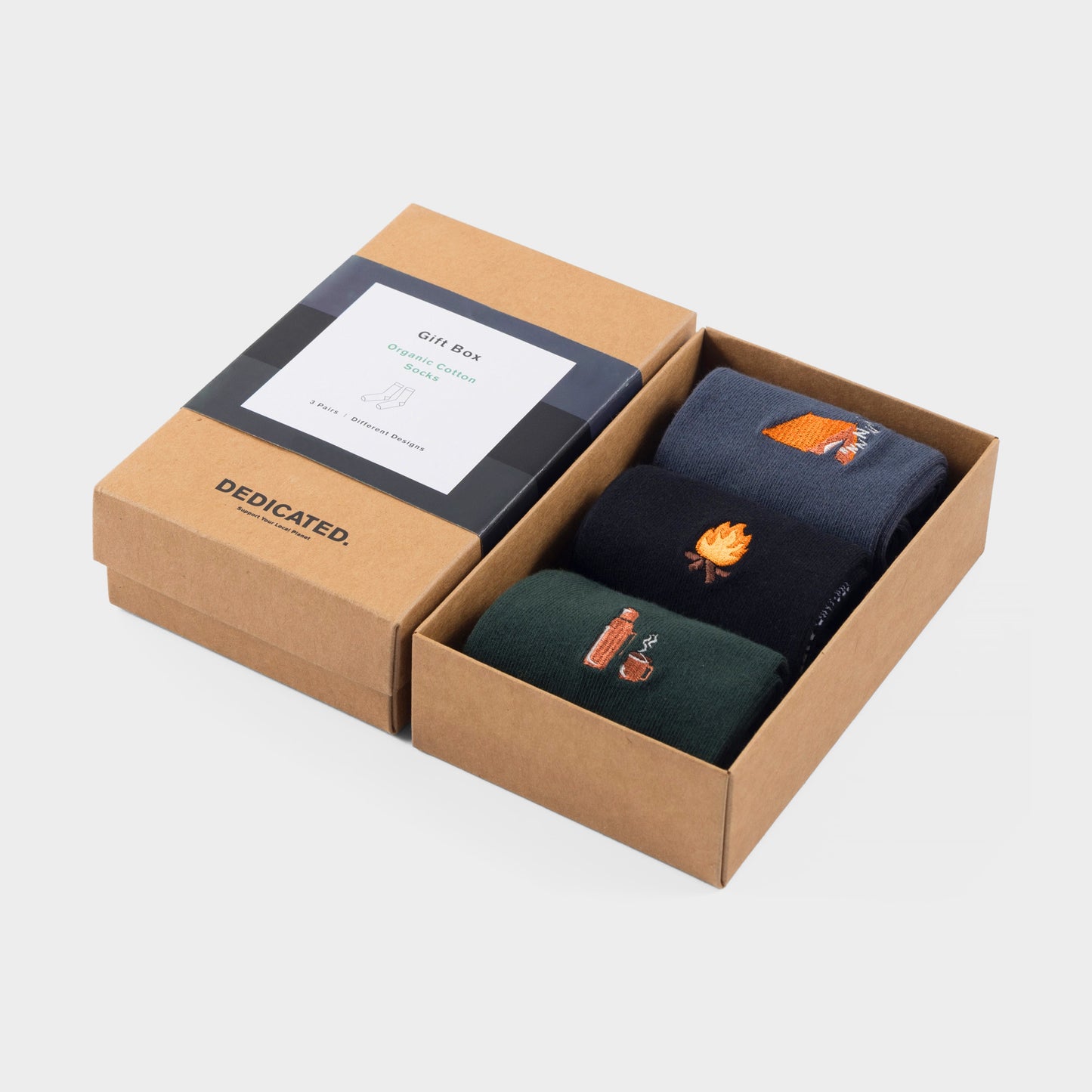 Dedicated Sigtuna Socks - 3-pack Hike