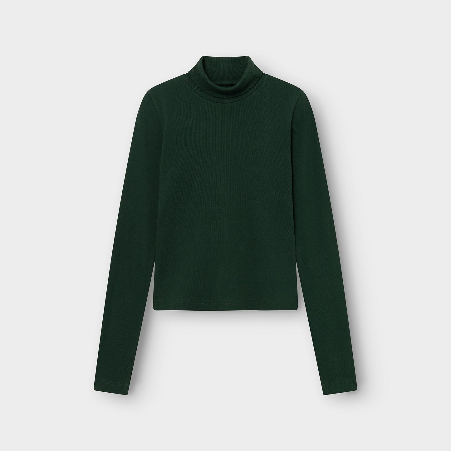 Rib Top Malma - Dark Green