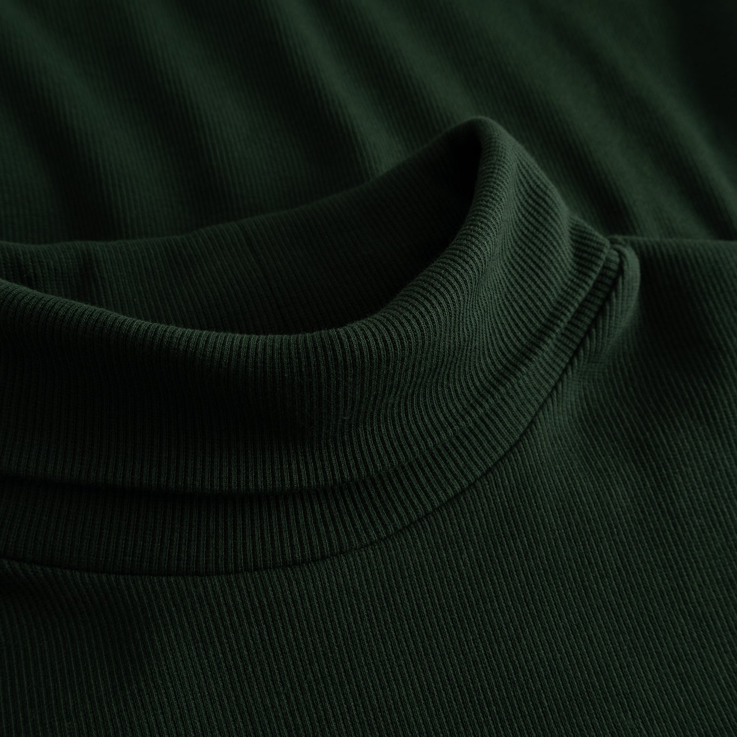 Rib Top Malma - Dark Green