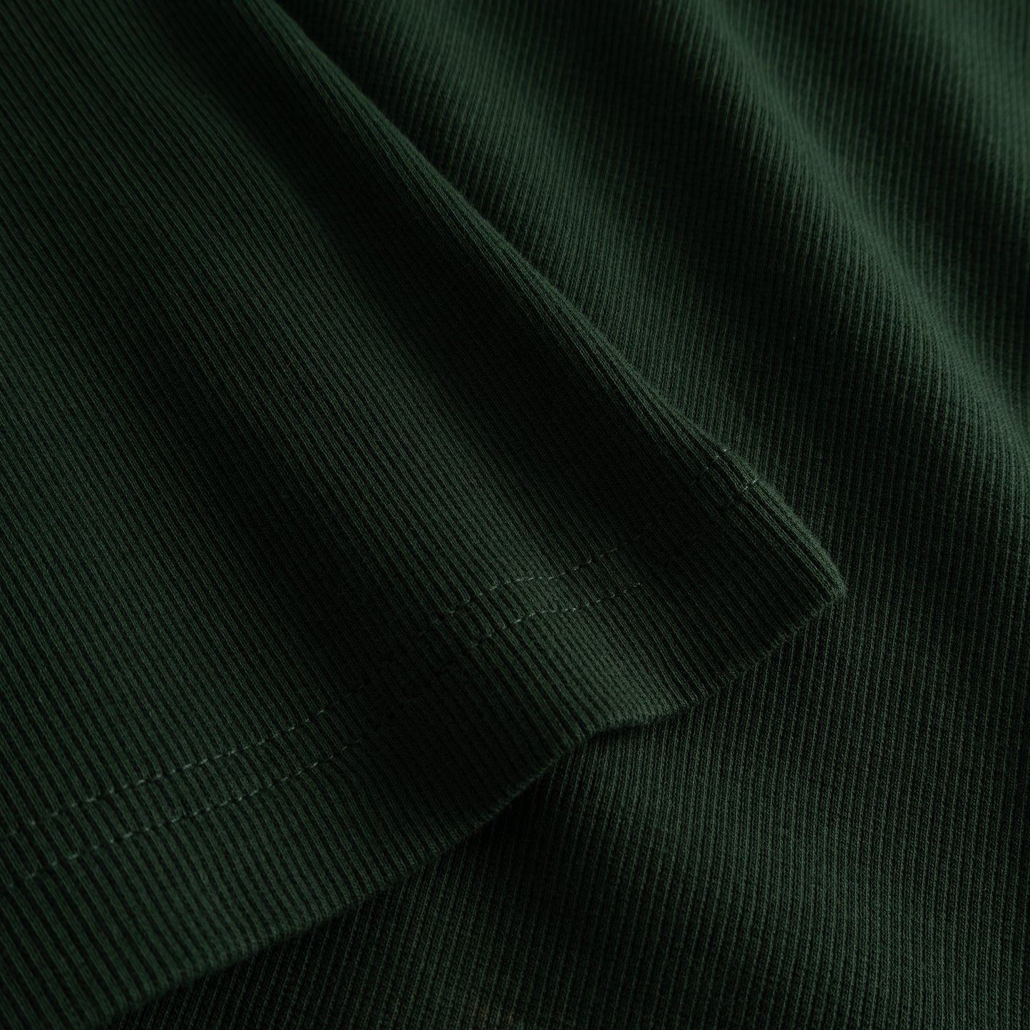 Rib Top Malma - Dark Green