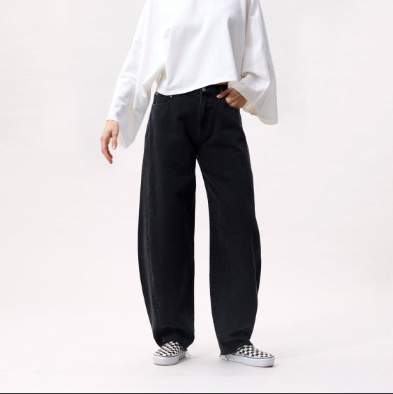 Super Barrel Fit Jeans - Washed Black