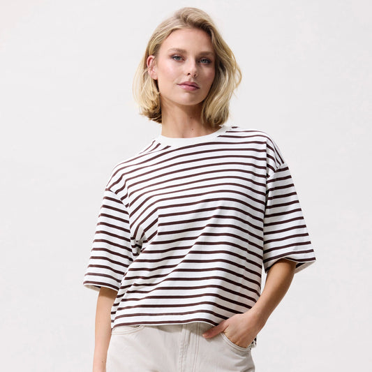 Striped T-Shirt - Rocky Road