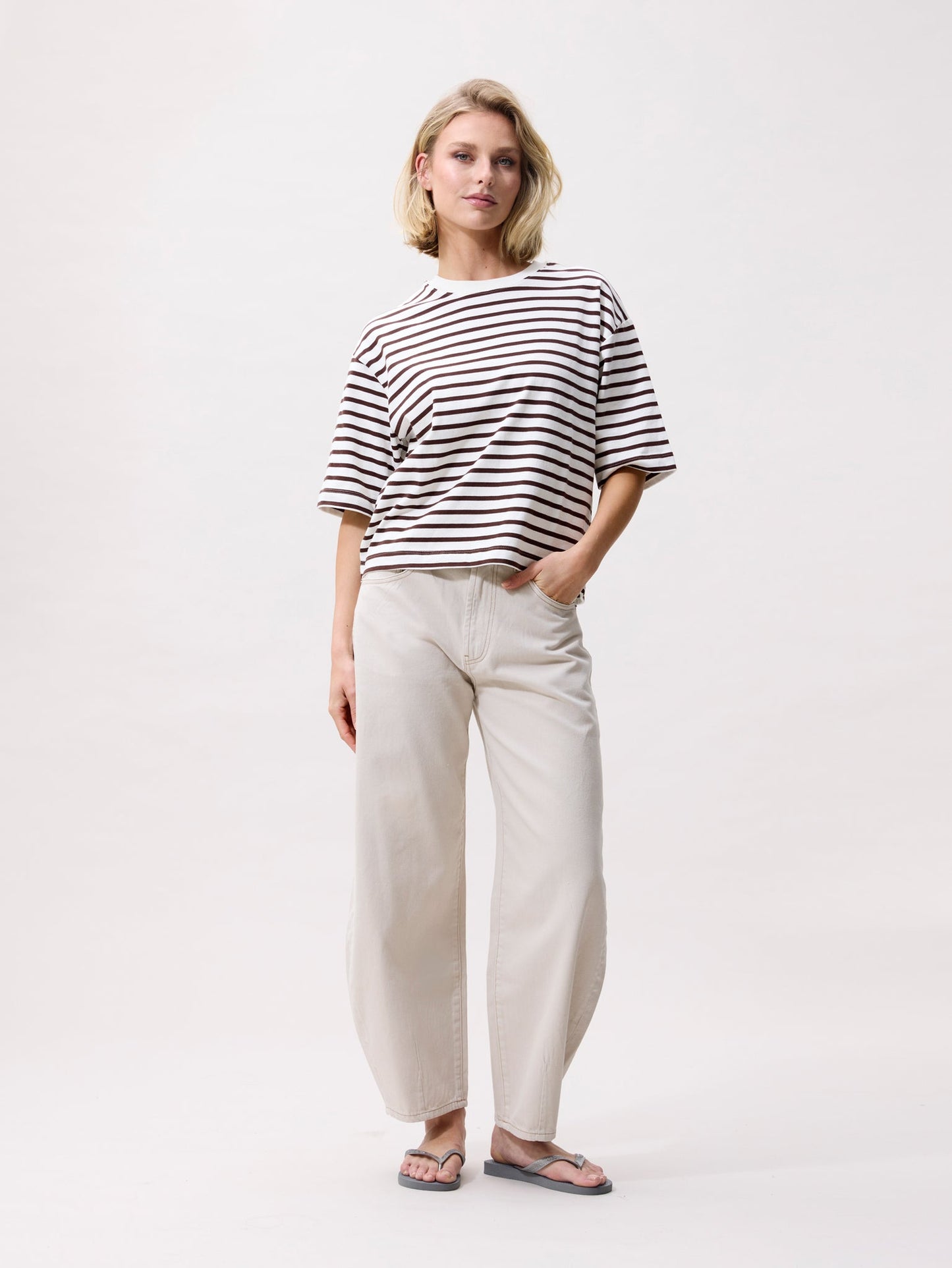 Striped T-Shirt - Rocky Road