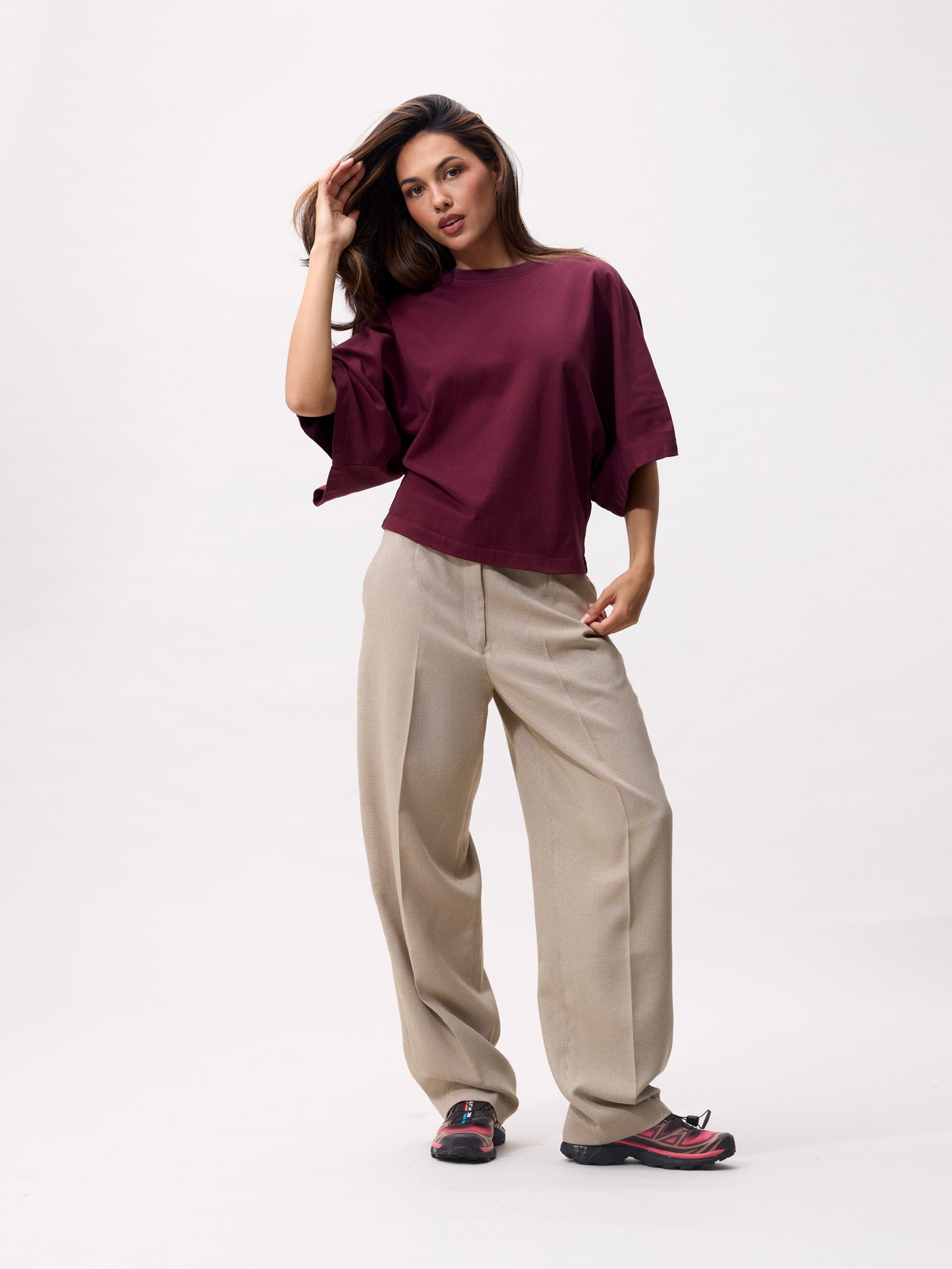Batsleeve T-Shirt - Merlot