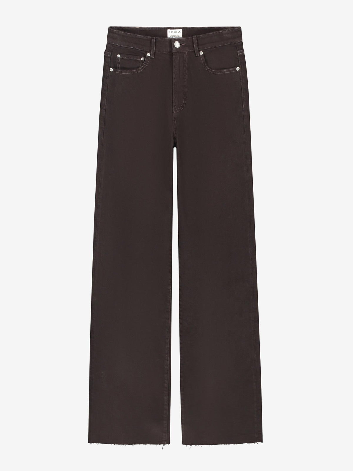 Loose Fit Jeans - Dark Cacao