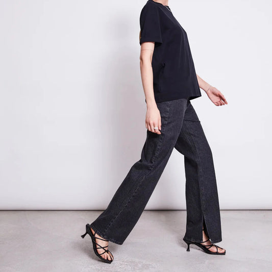 LAST ONE in 33 - Selene Jeans - Faded Black