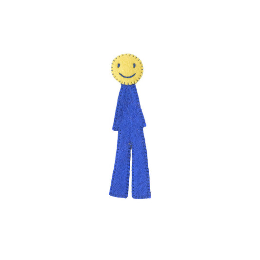 Bookmark - Happy Electric Blue