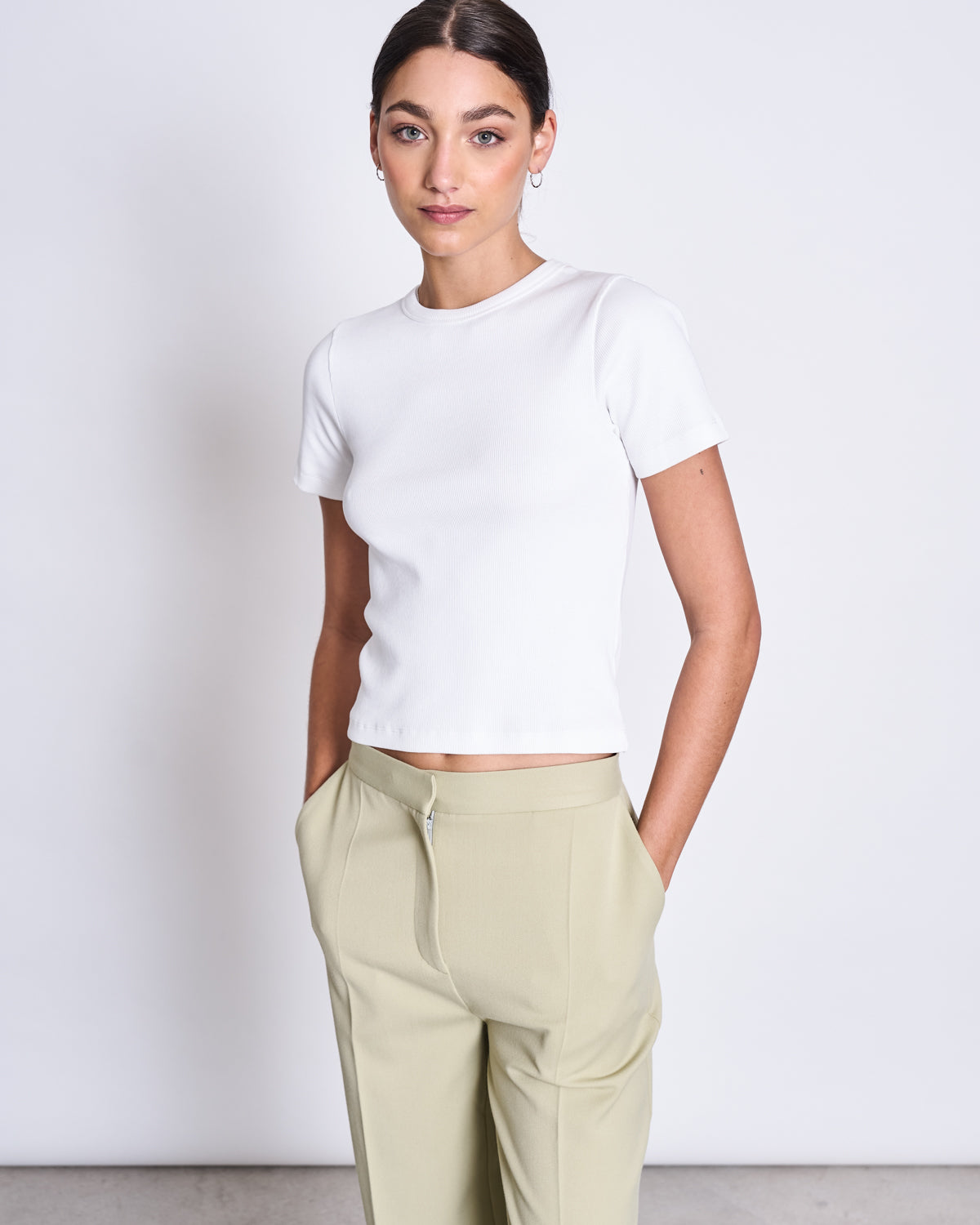 Coralia Pants - Light Pistachio