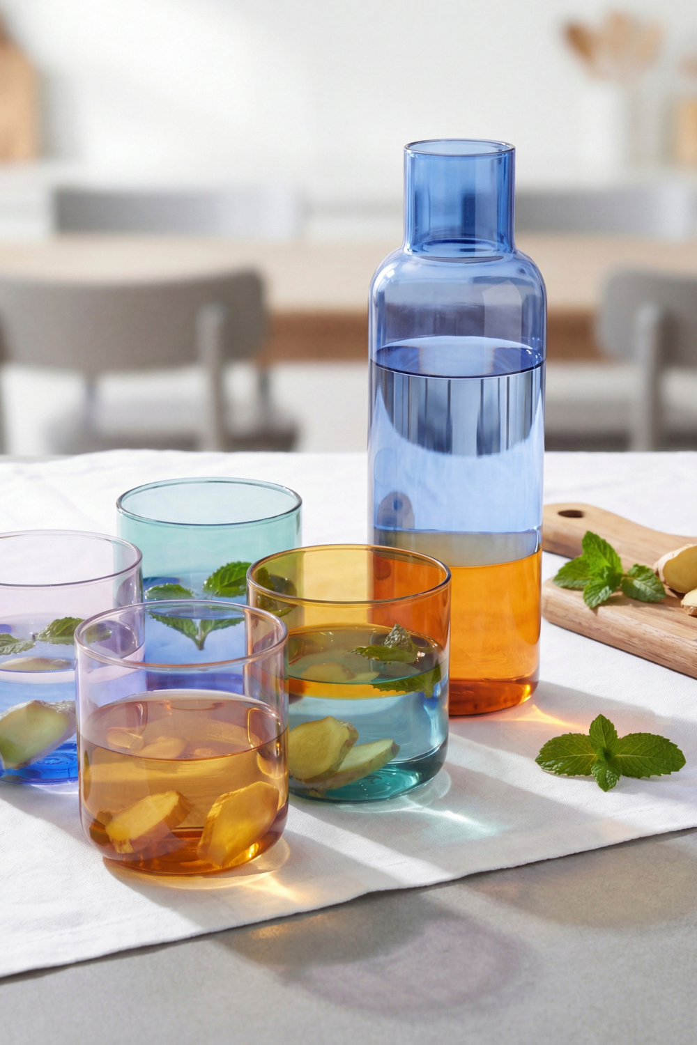 Carafe RAINBOW - Pink/Green