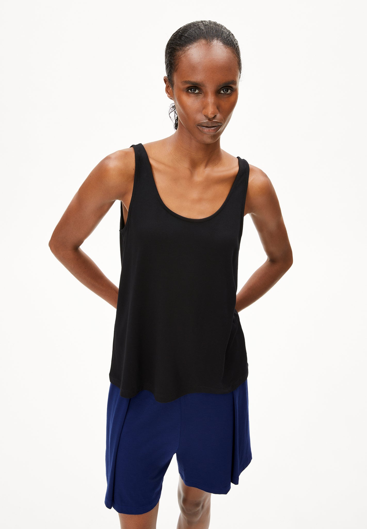 LAST ONE in M - Ashraani Top - Black