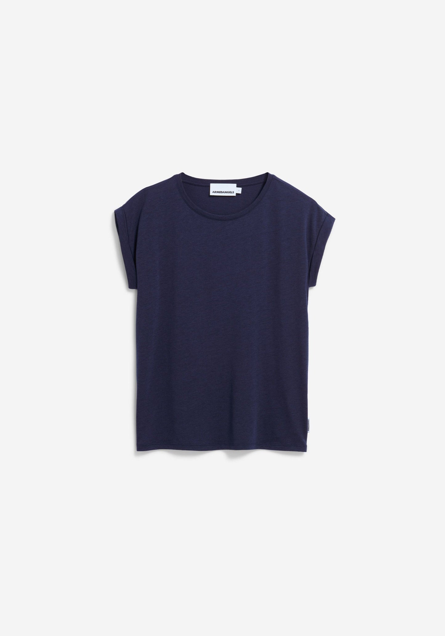 Jilaana T-Shirt Tencel Mix - Tinted Navy