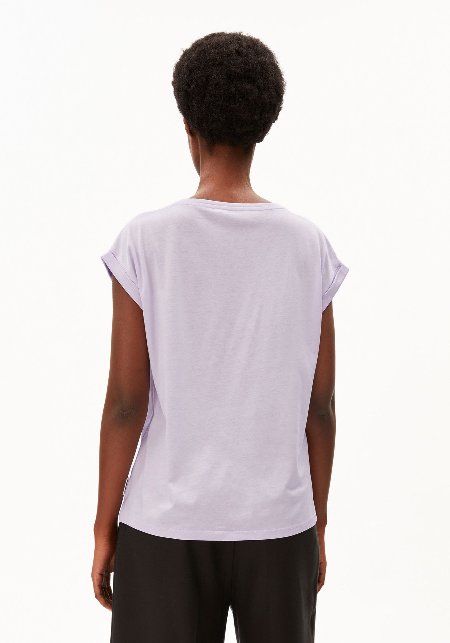 Jilaana T-Shirt Tencel Mix - Moonlit Lilac