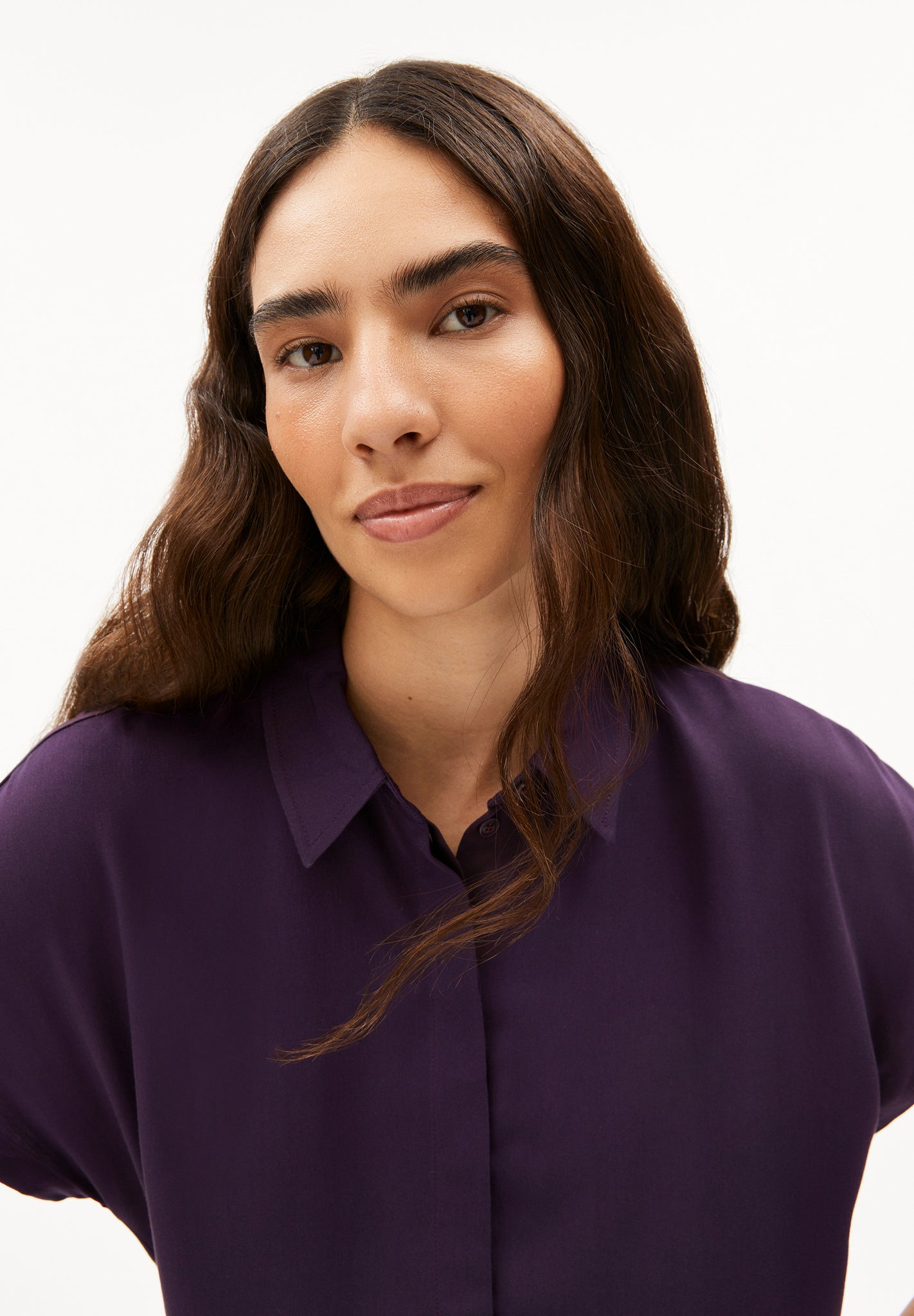 LAST ONE in S - Larisaana Blouse - Vivid Violet