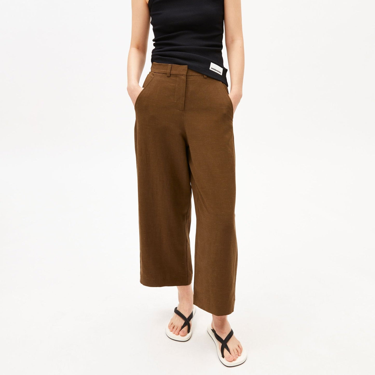 Caarunus Lino Pant - Dried Palm