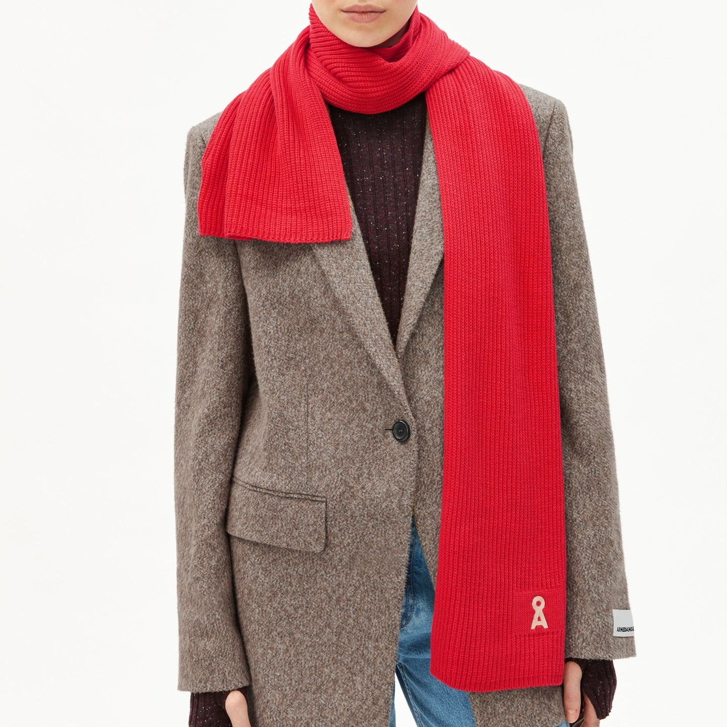 Claasas Iconic Scarf - Candy Apple