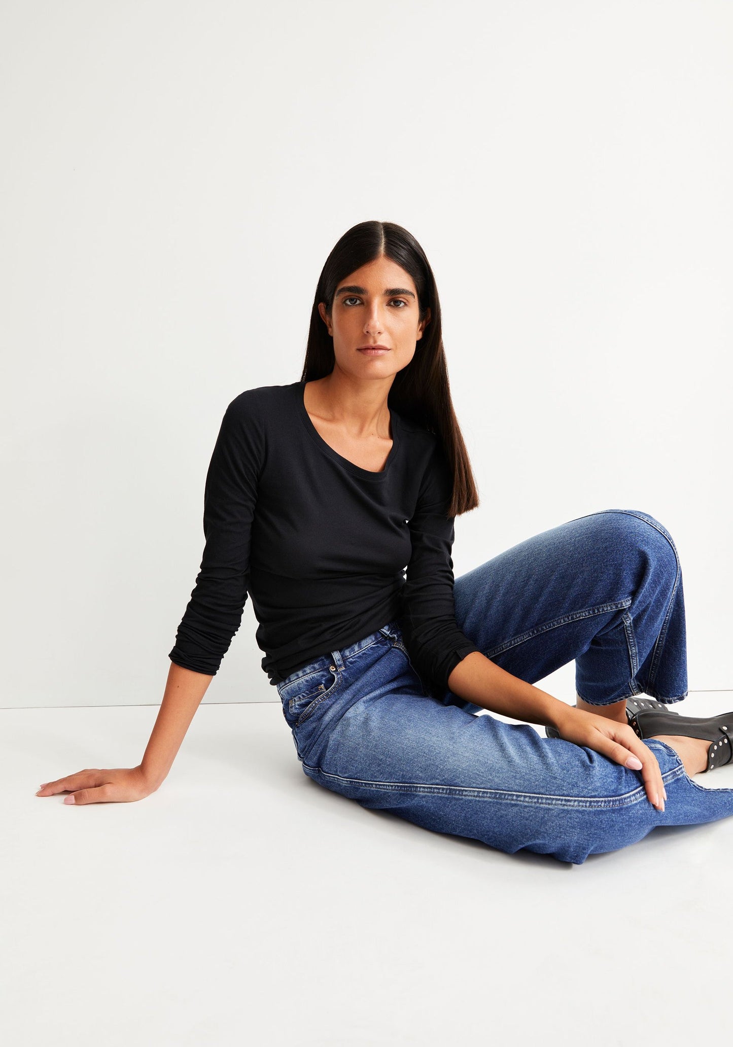 Einiaara Soft Longsleeve - Black