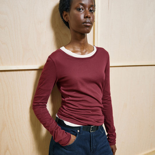 Einiaara Soft Longsleeve - Velvet Red