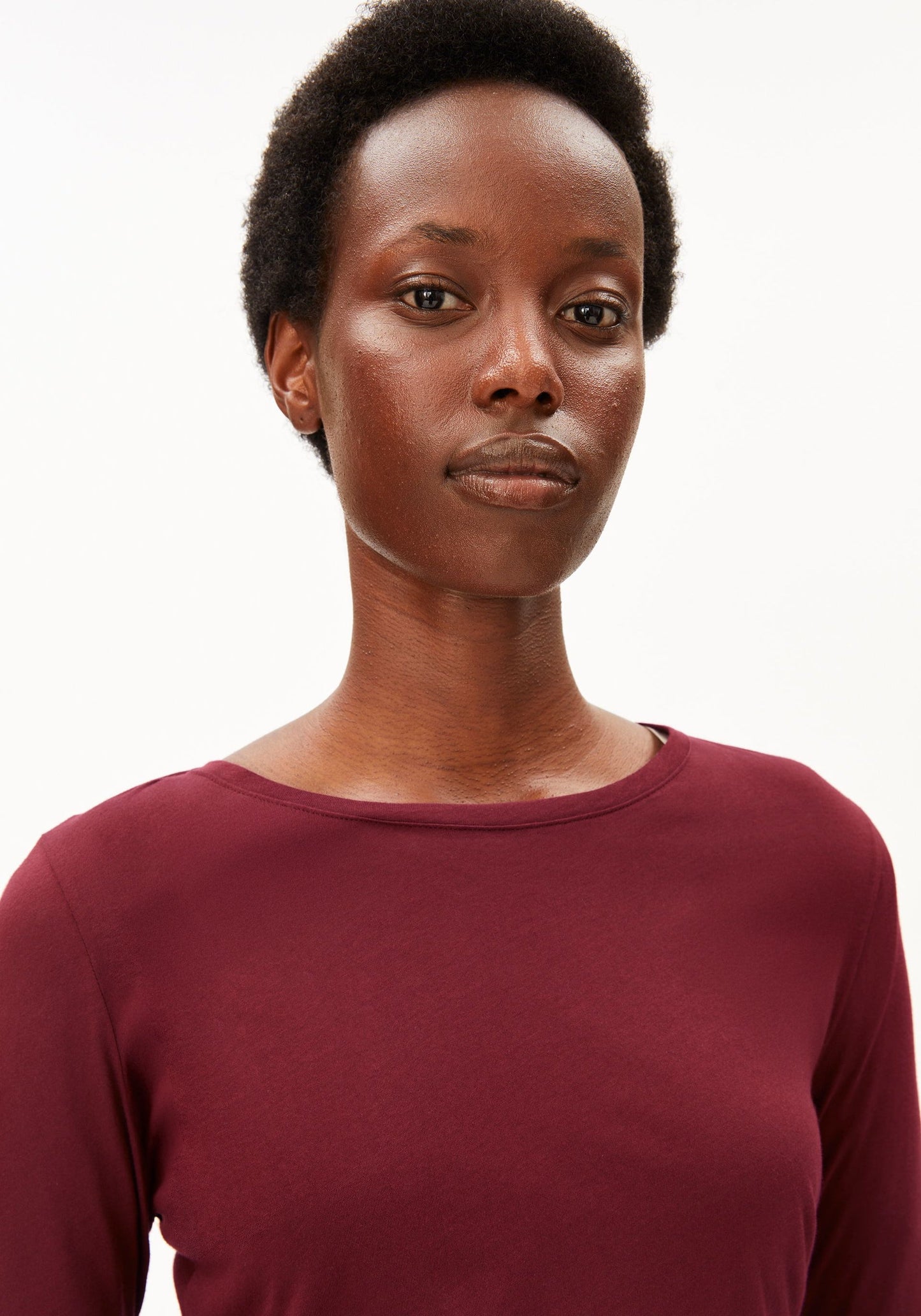 Einiaara Soft Longsleeve - Velvet Red