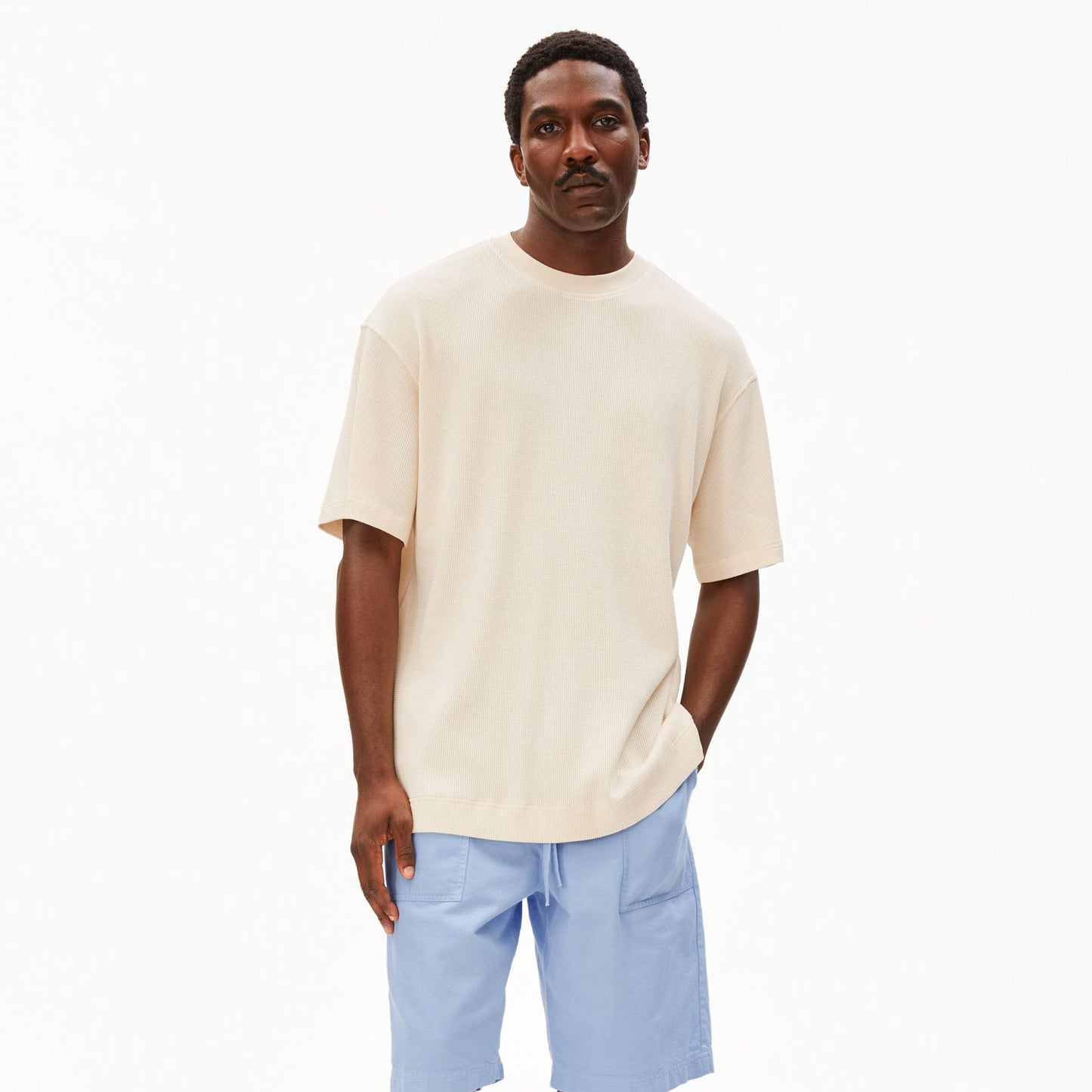 Maarkos Waffle T-Shirt - Pure