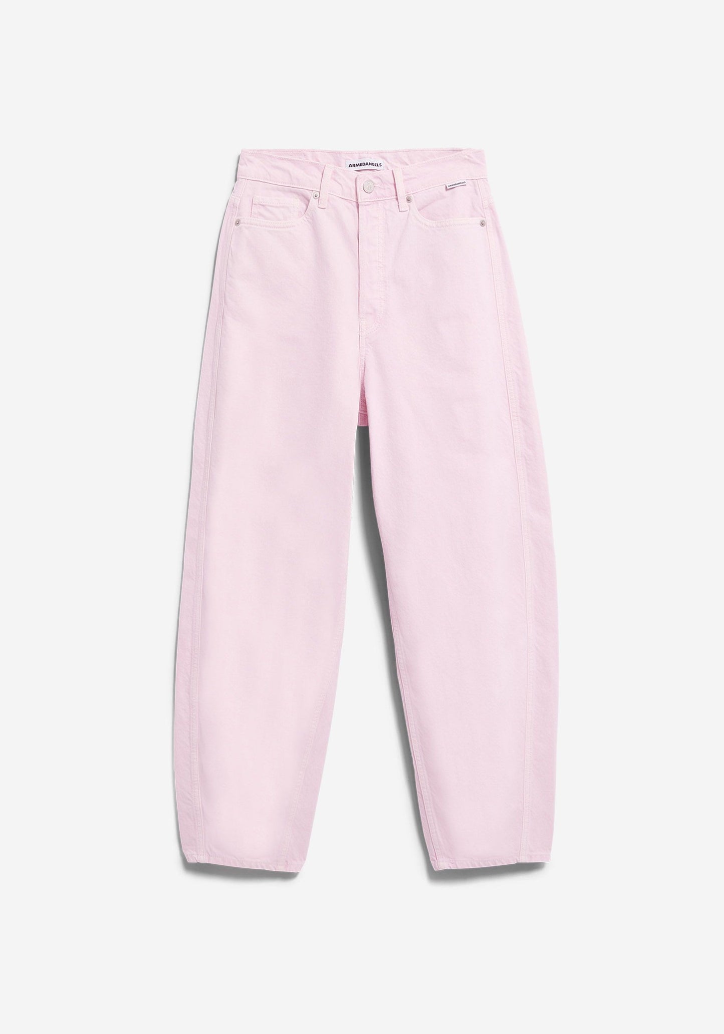 LAST ONE in 27/32 - Detox Denim Baarly High Waist Barrel - Pink Mist