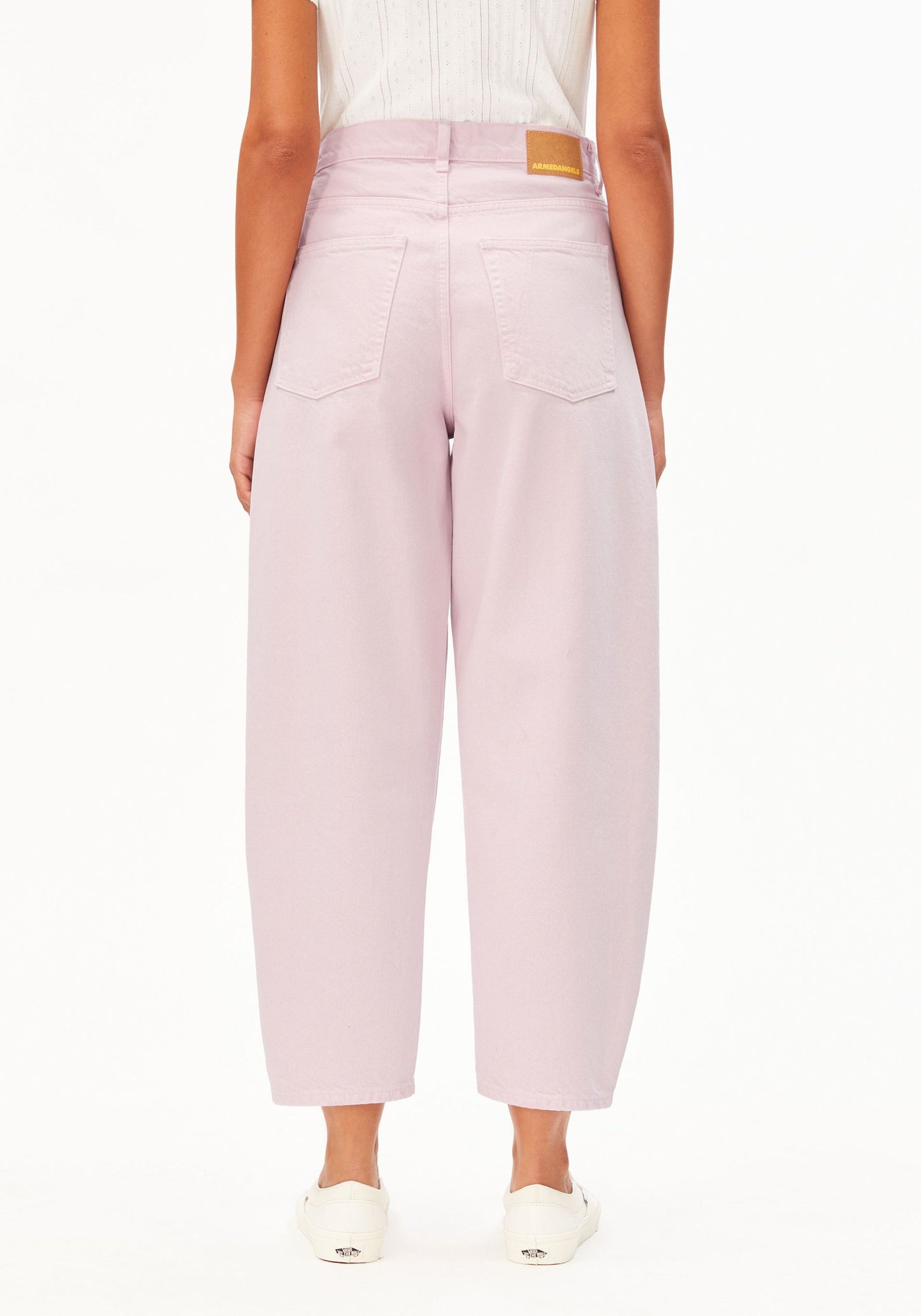 LAST ONE in 27/32 - Detox Denim Baarly High Waist Barrel - Pink Mist