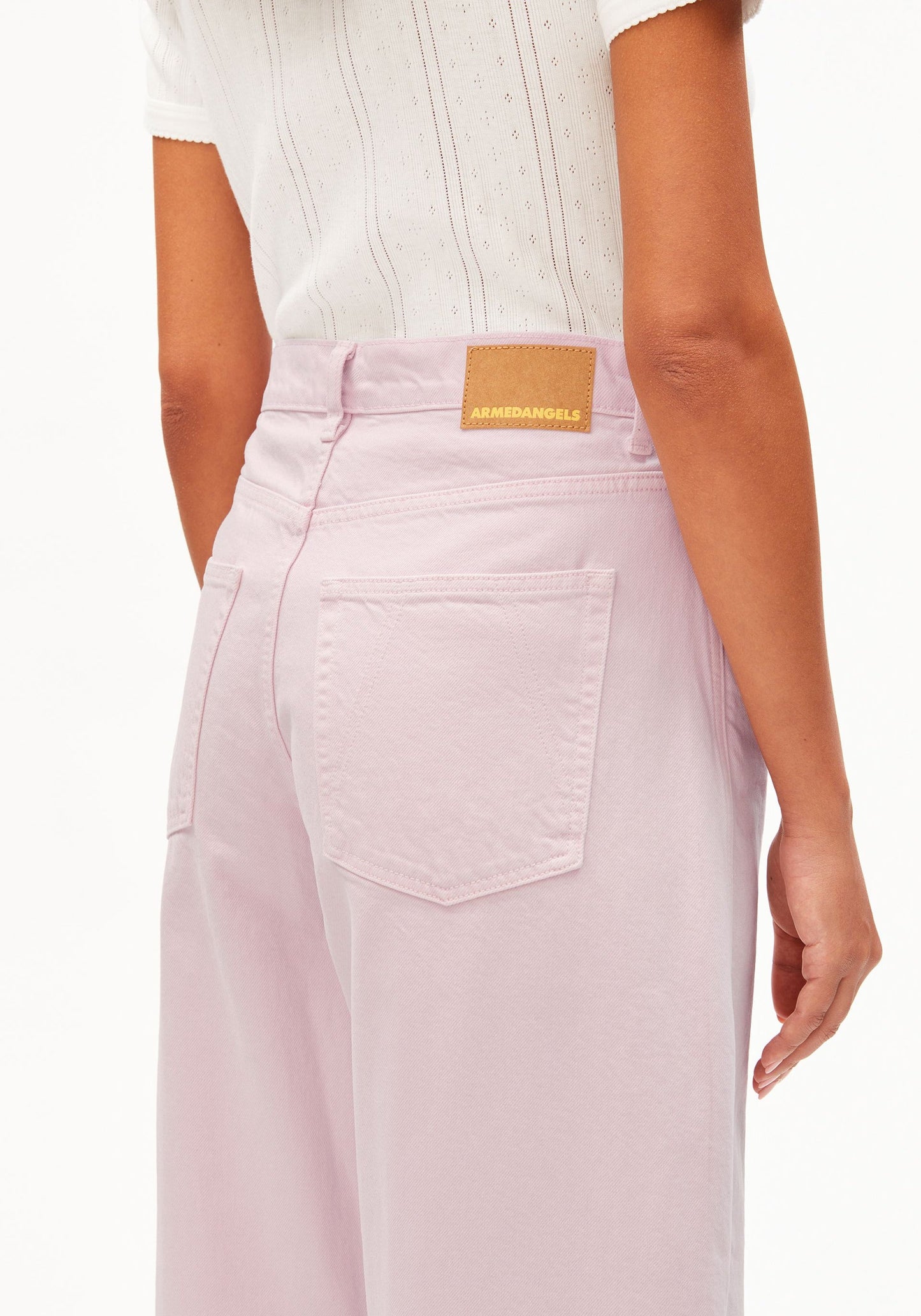 LAST ONE in 27/32 - Detox Denim Baarly High Waist Barrel - Pink Mist