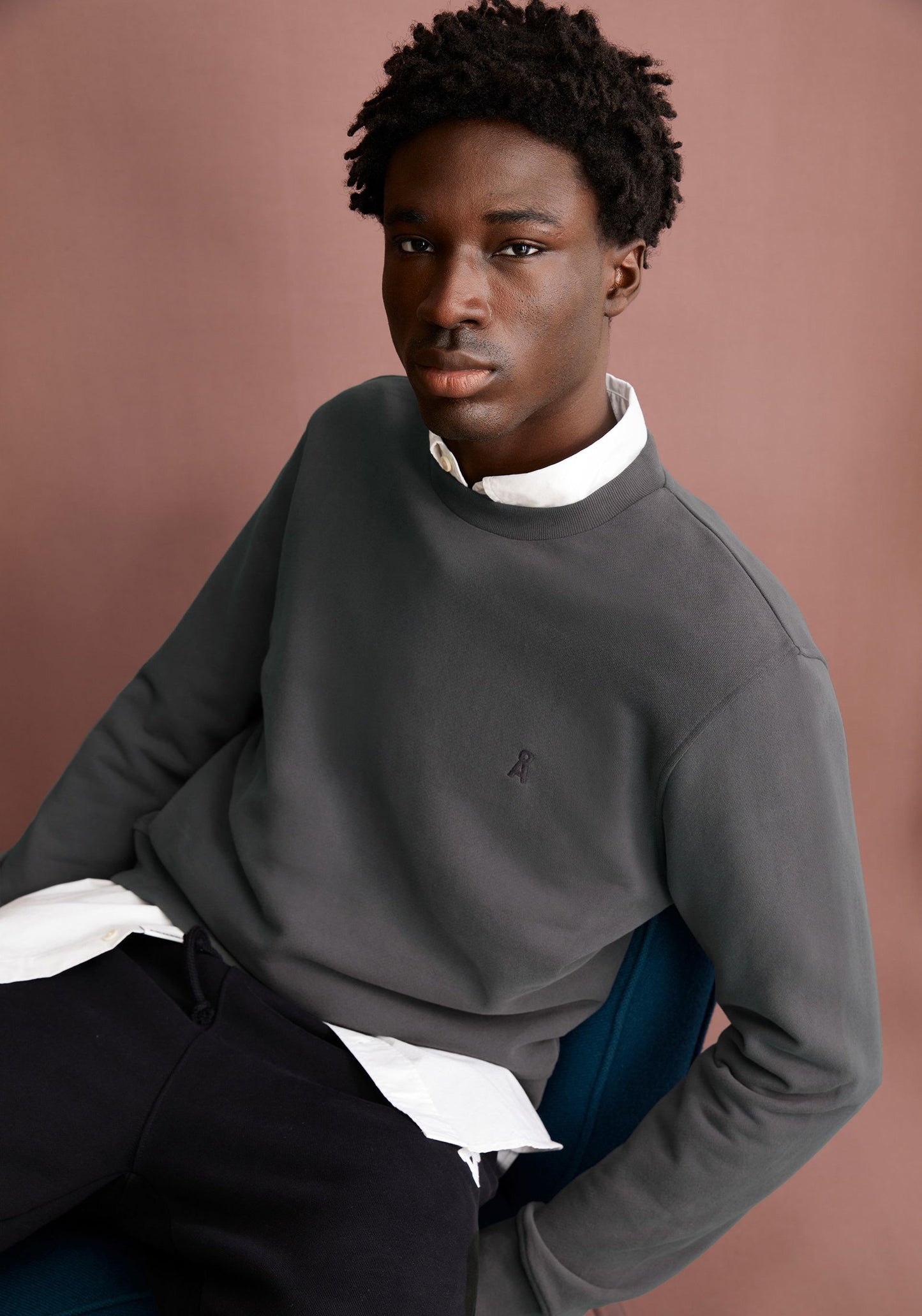 Baaro Fleece Sweater - Space Steel