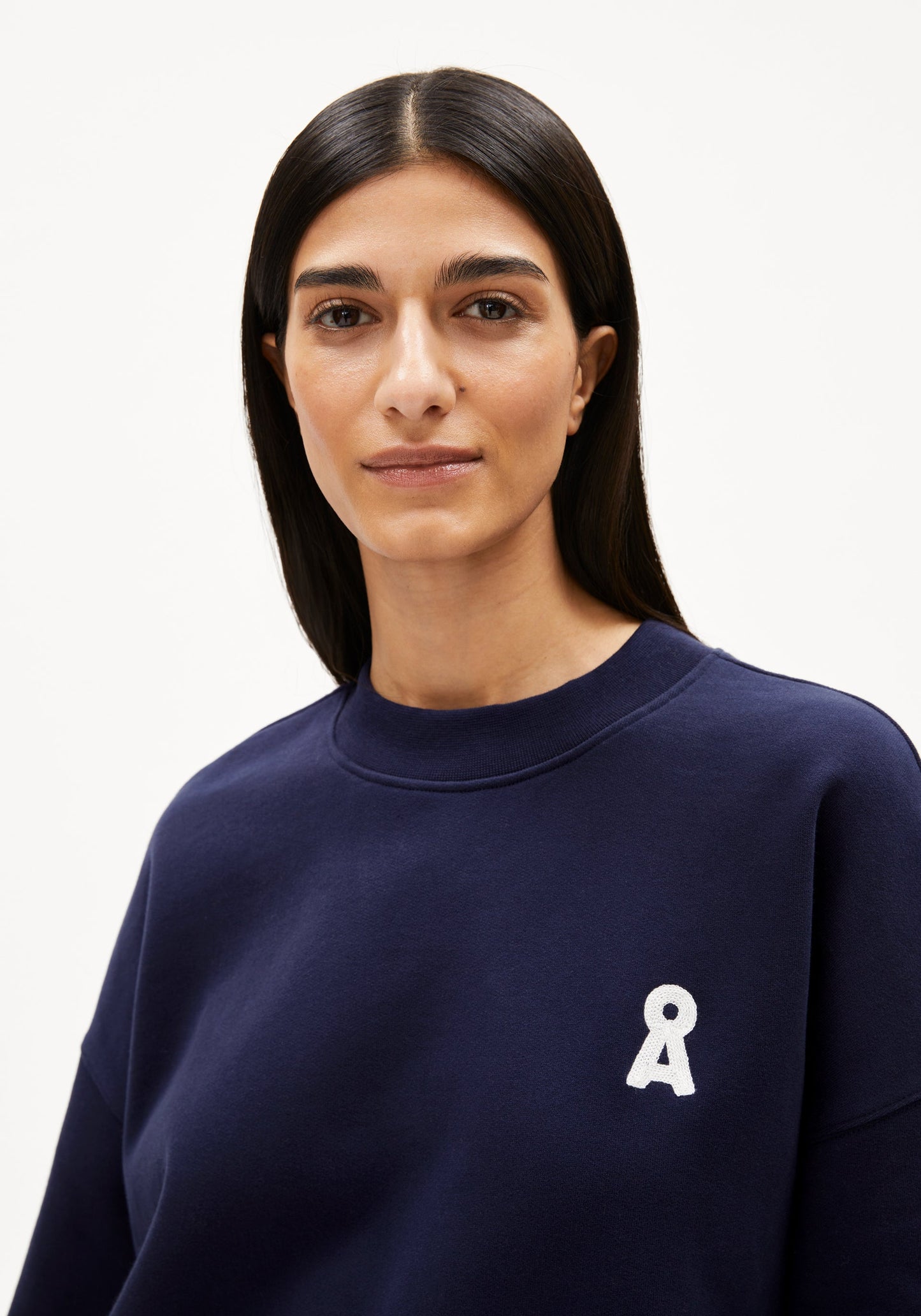 Alizaa Iconic A Sweat - Tinted Navy