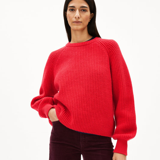 LAST ONE in L - Kaagi Pullover - Candy Apple