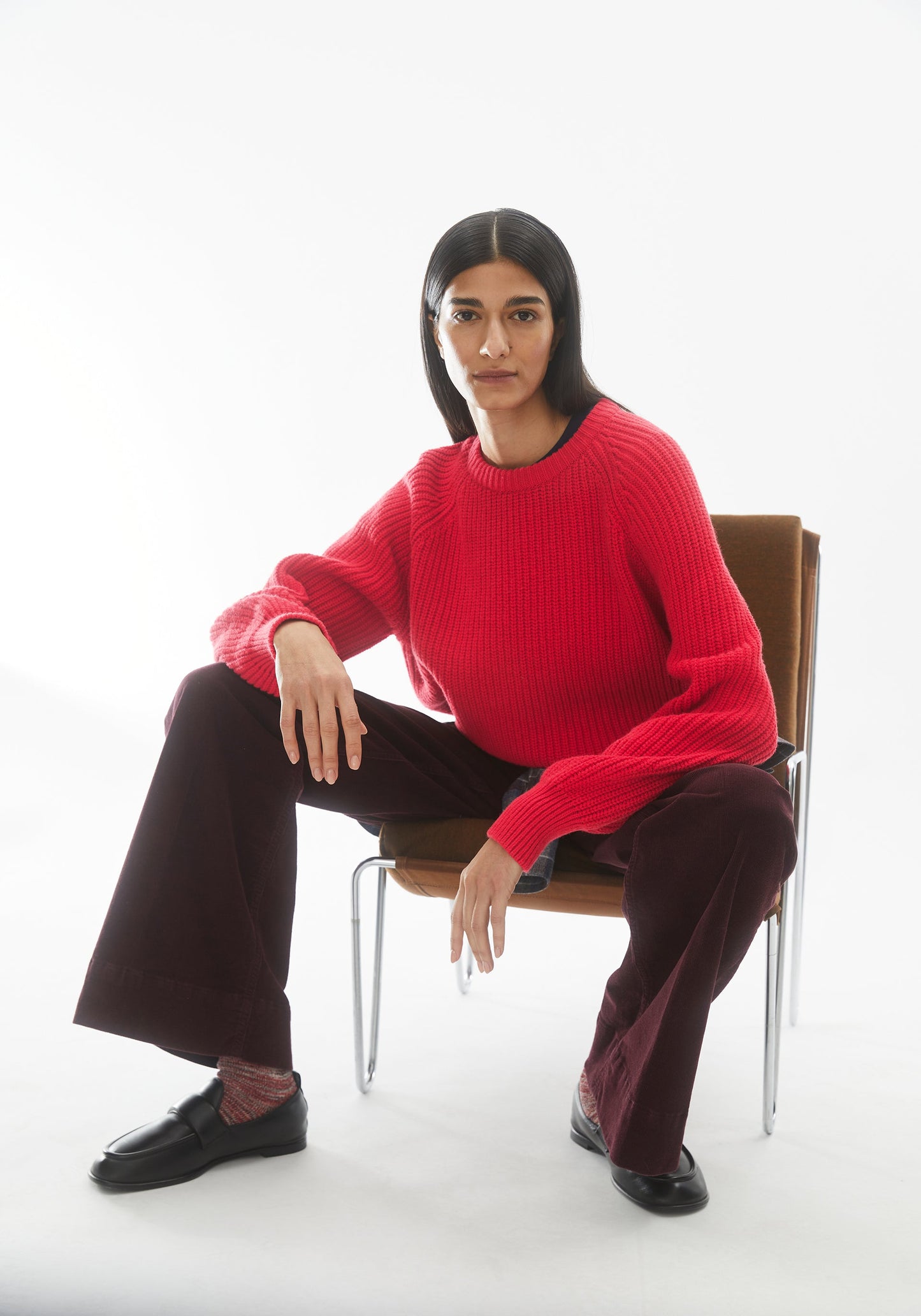 LAST ONE in L - Kaagi Pullover - Candy Apple