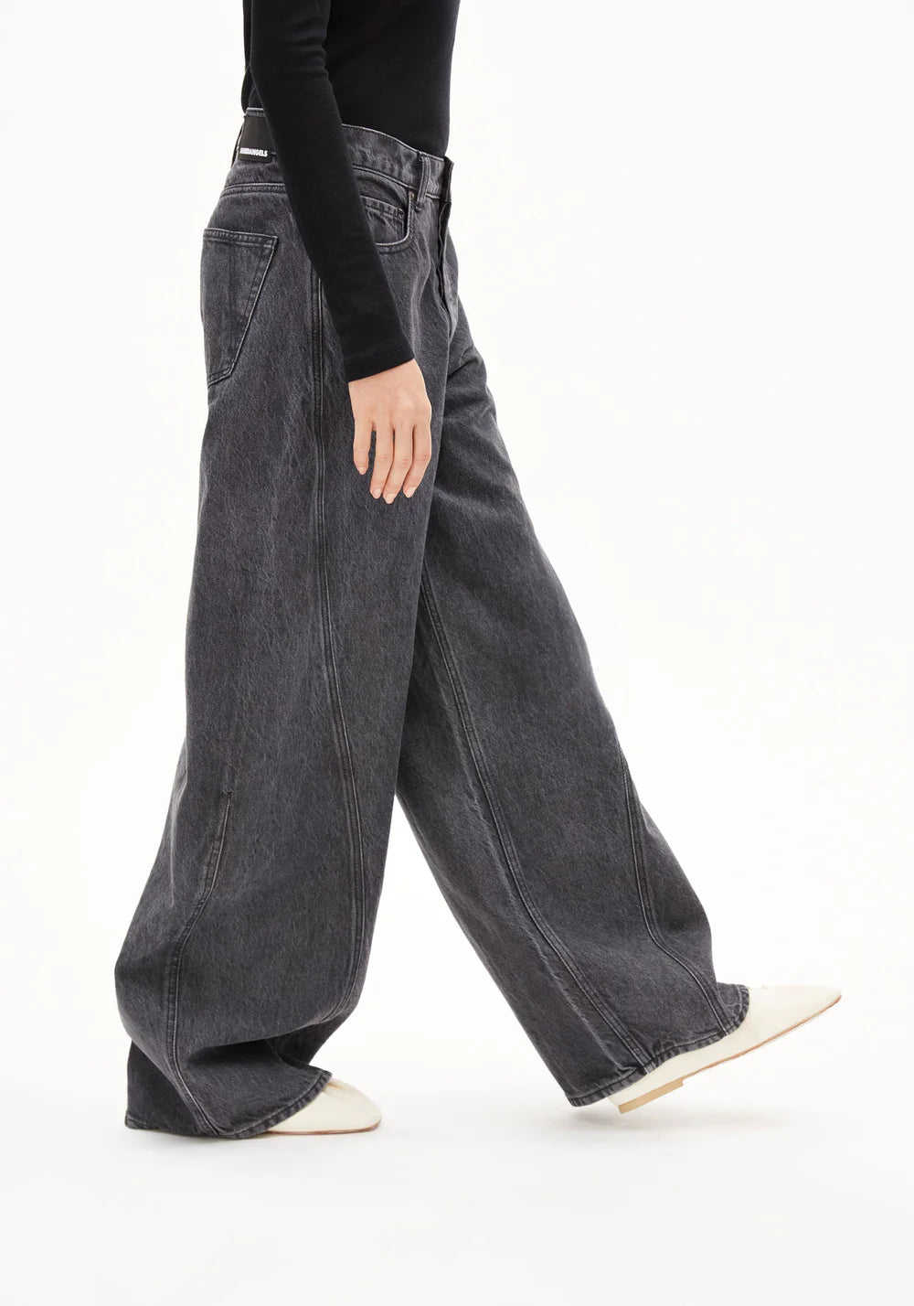 Detox Denim Aalthea Mid Waist Barrel - Corno