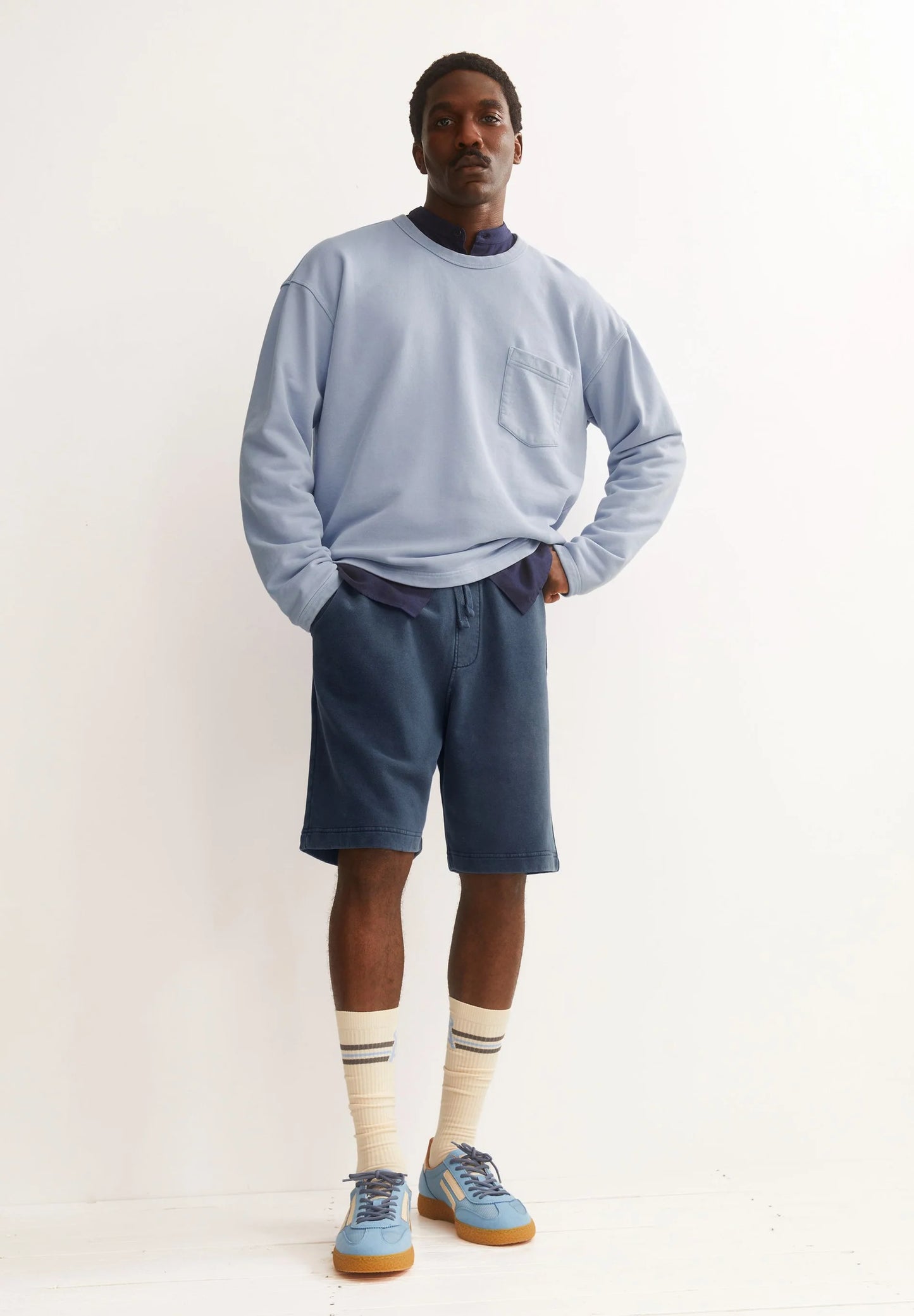 GMT Dye Shorts - Night Sky Wash