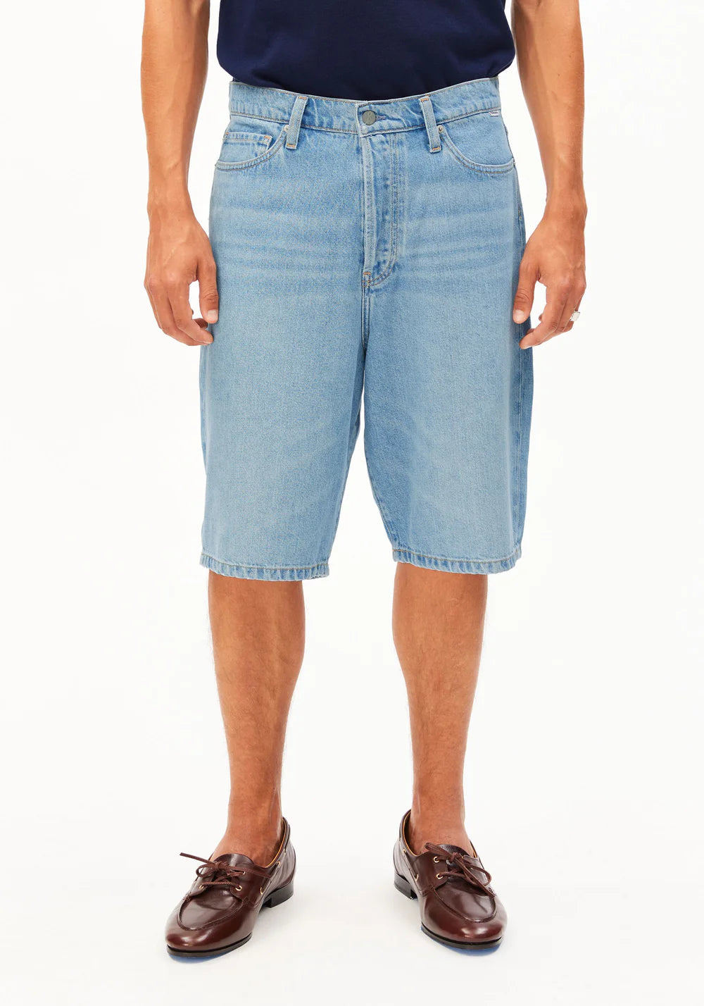 LAST ONE in 30 - Baggy Hemp Blend Denim Shorts - Atlas