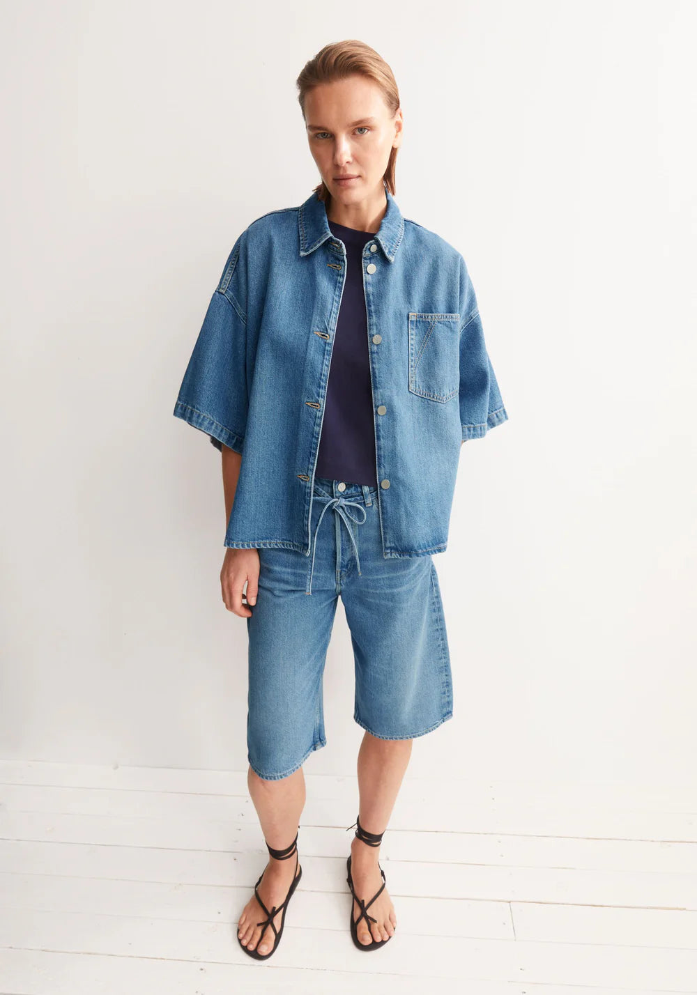 Denim Overshirt - Laguna