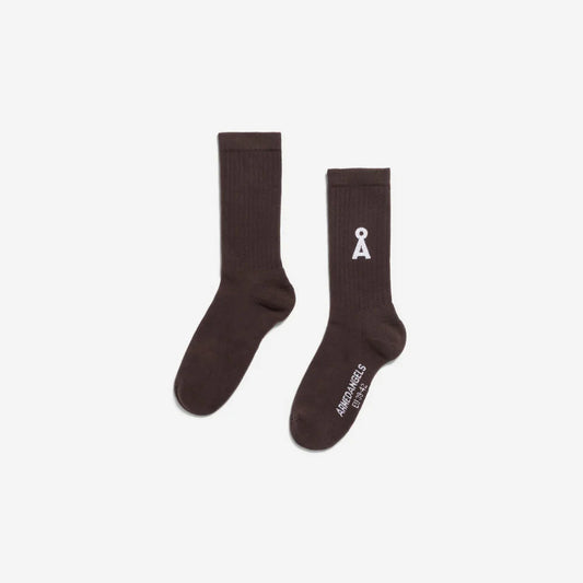 Saamus Bold Socks - Claystone