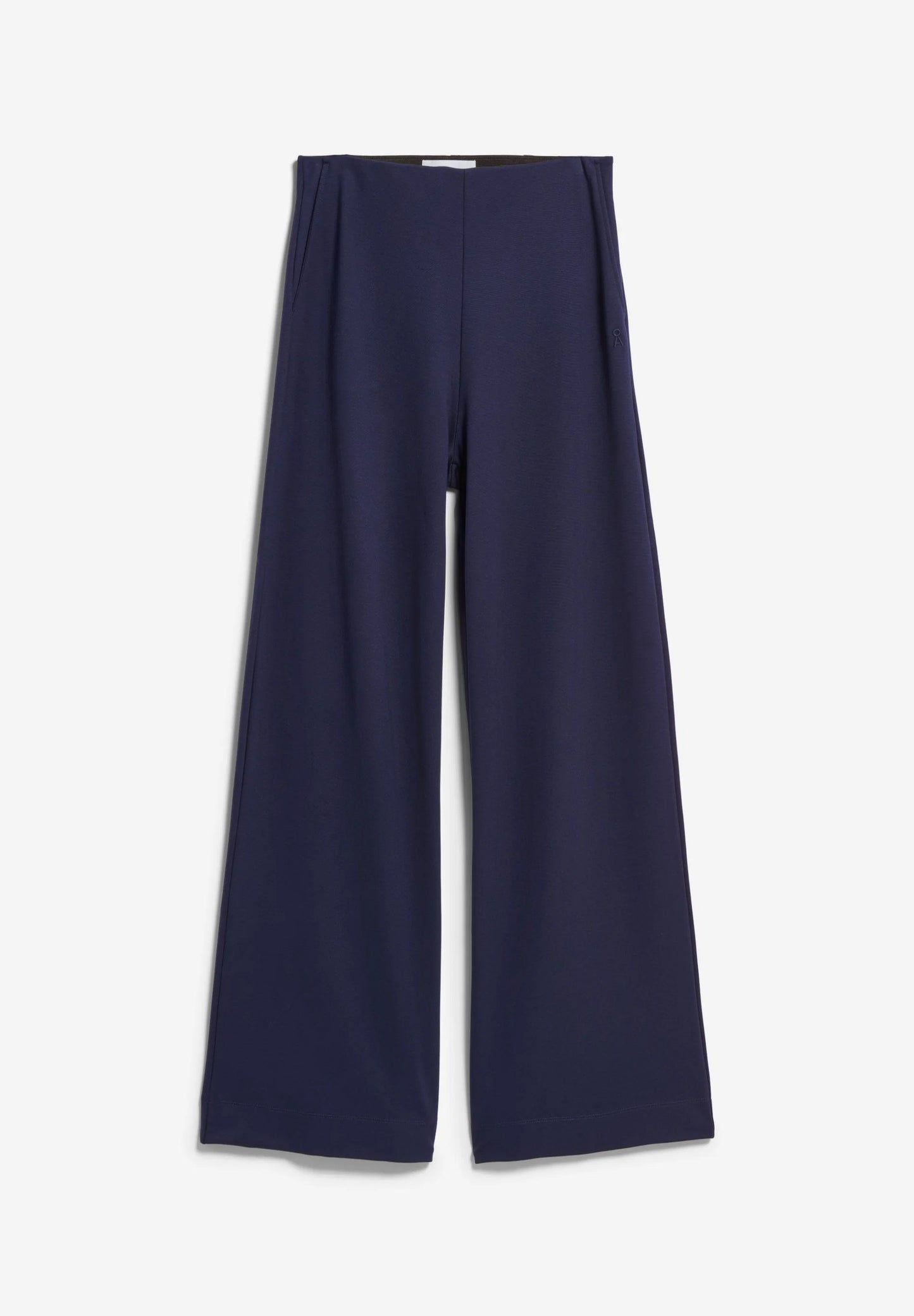 Jerseu Wide Leg Pants -  Tinted Navy
