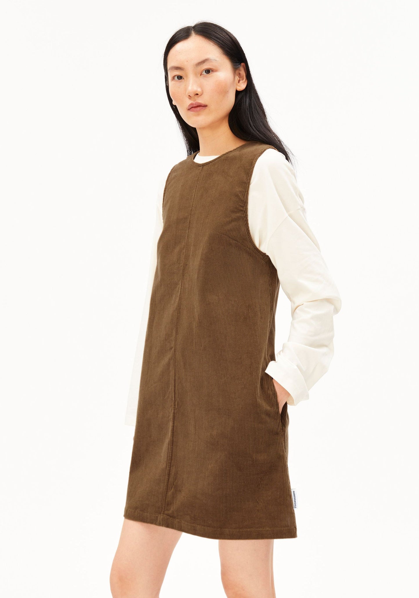Corduroy Mini Dress - Amberwood